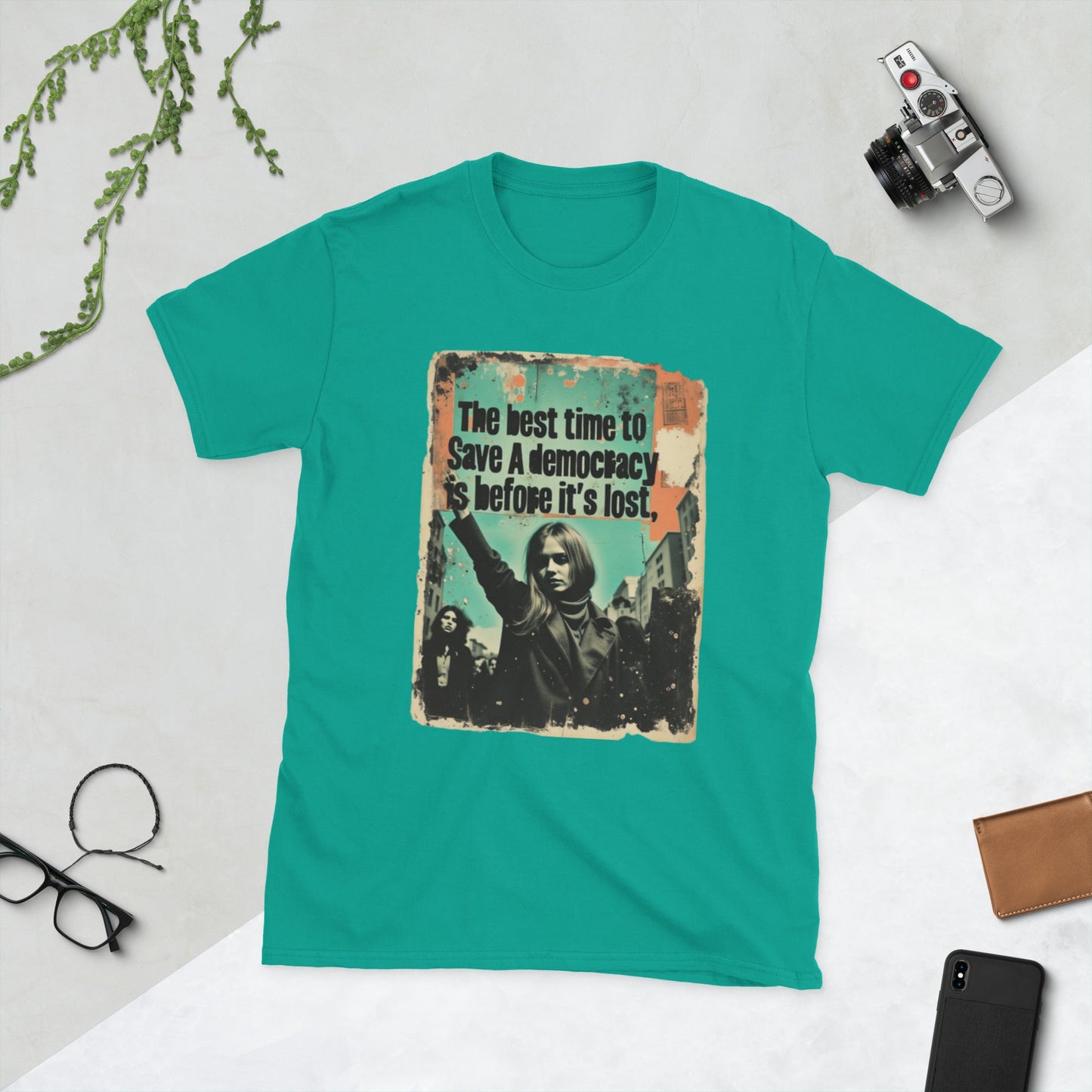 Save Democracy - Unisex T-Shirt - Souled Out World