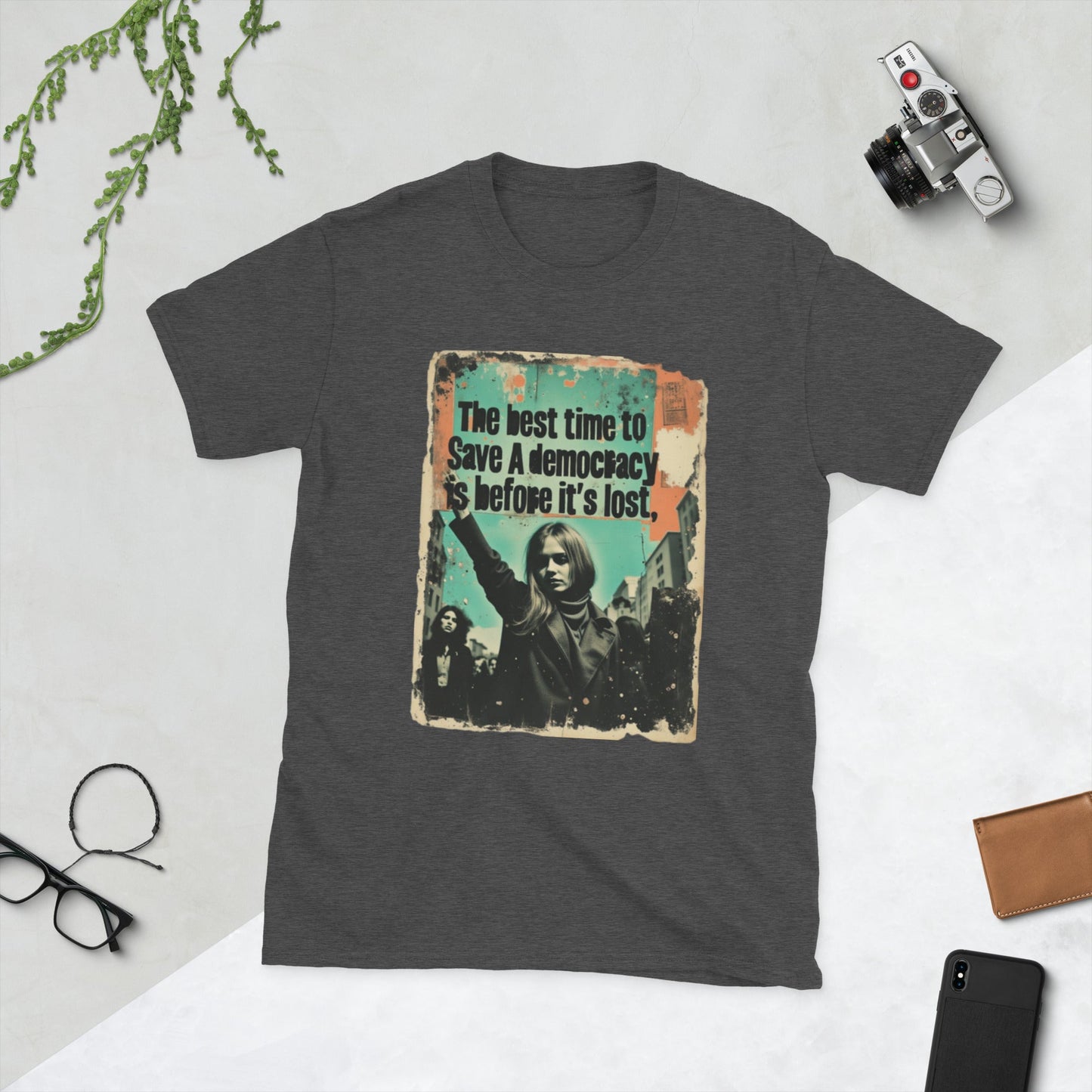 Save Democracy - Unisex T-Shirt - Souled Out World