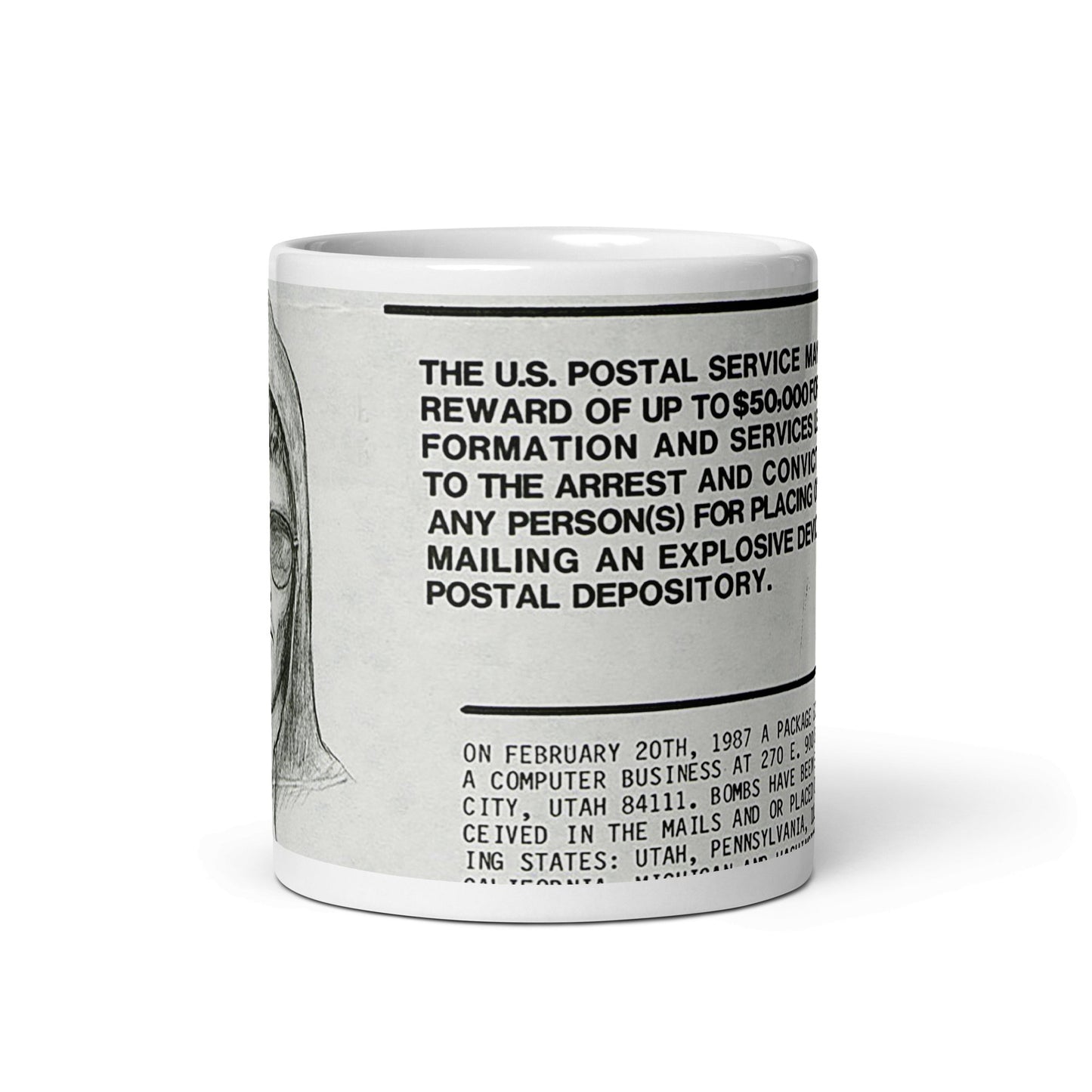 Unabomber - glossy mug - Souled Out World