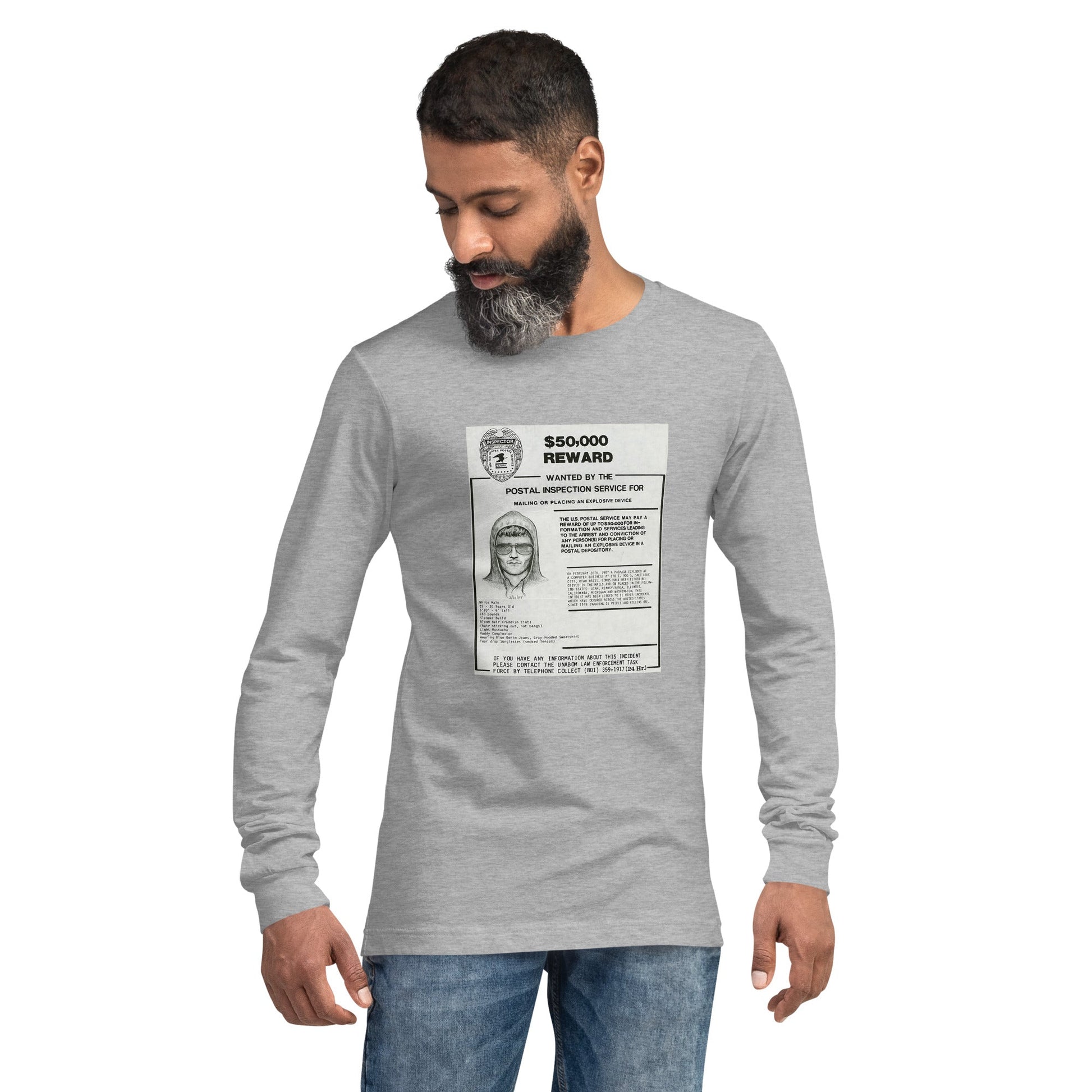 Unabomber - Unisex Long Sleeve Tee - Souled Out World