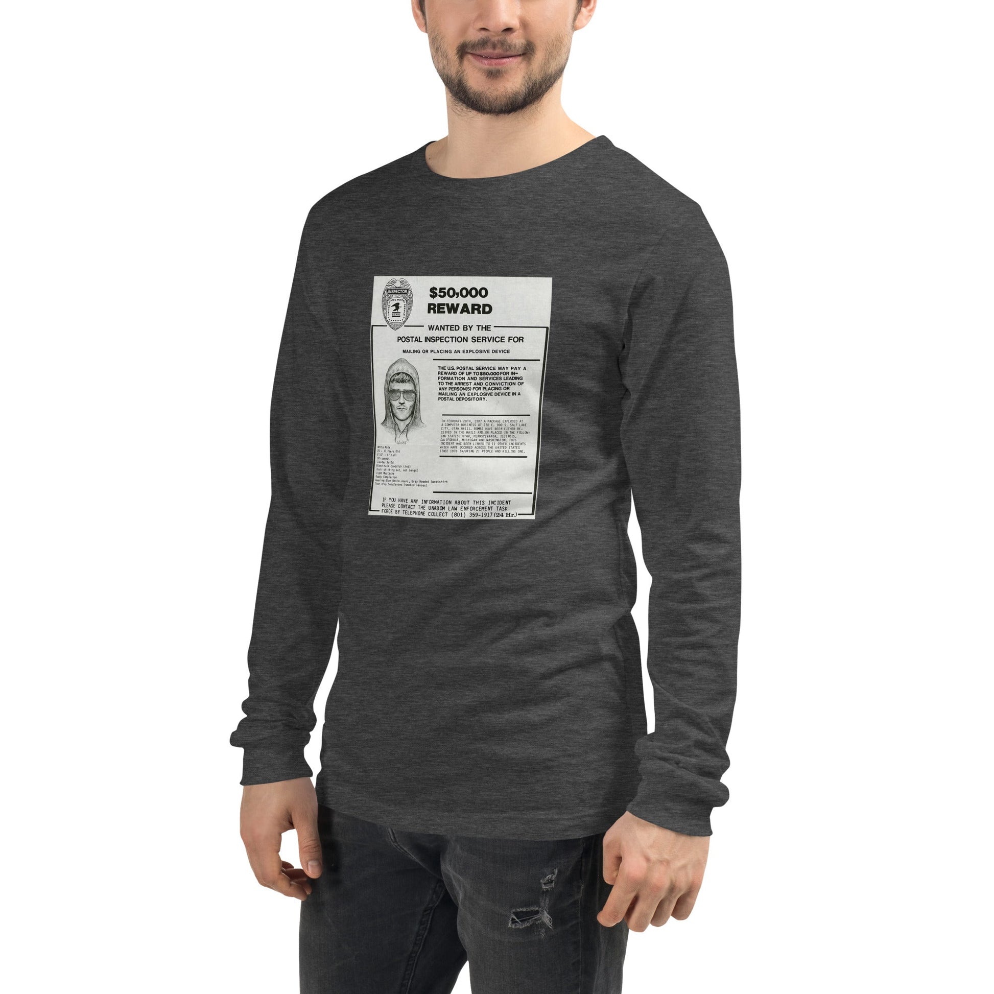 Unabomber - Unisex Long Sleeve Tee - Souled Out World