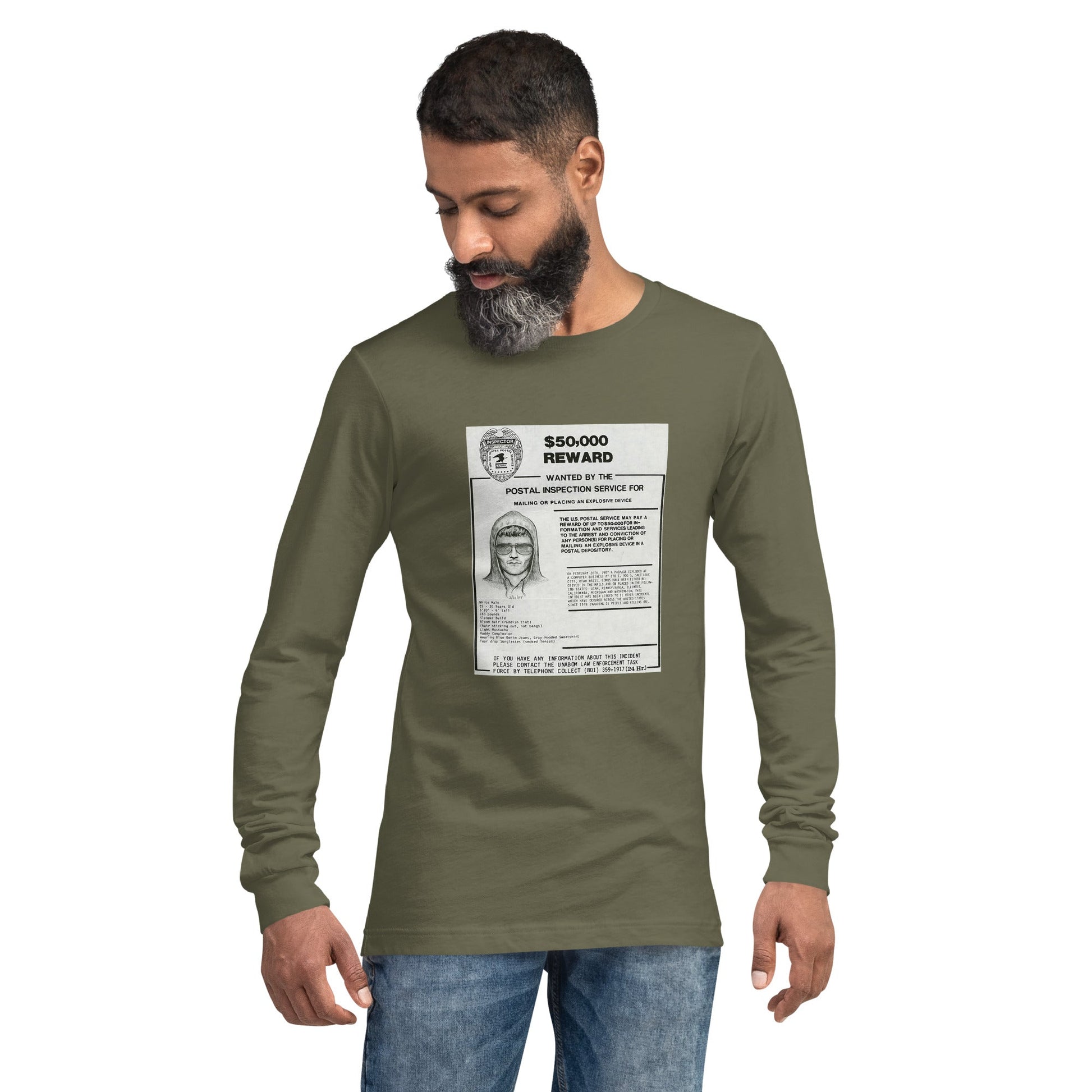 Unabomber - Unisex Long Sleeve Tee - Souled Out World