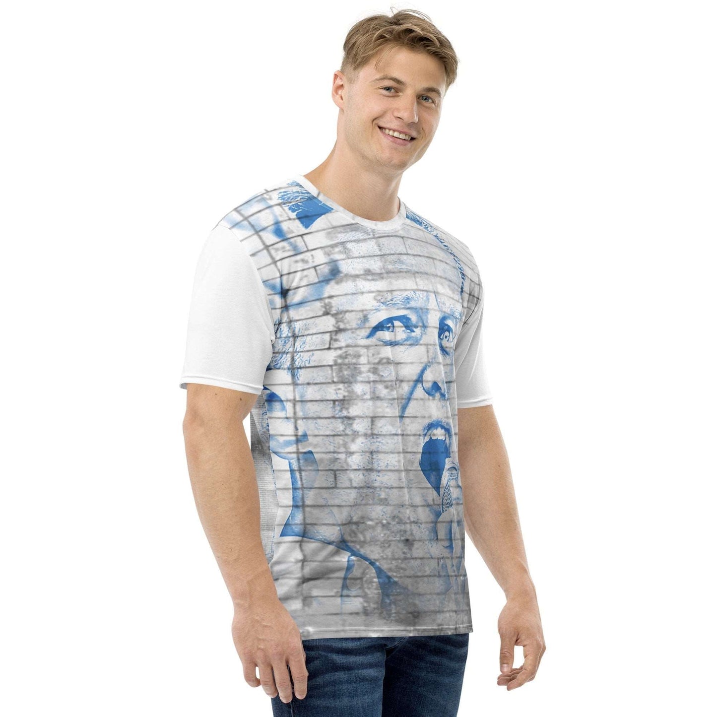 Alexei Navalny All-Over Print Men's Crew Neck T-Shirt - Souled Out World