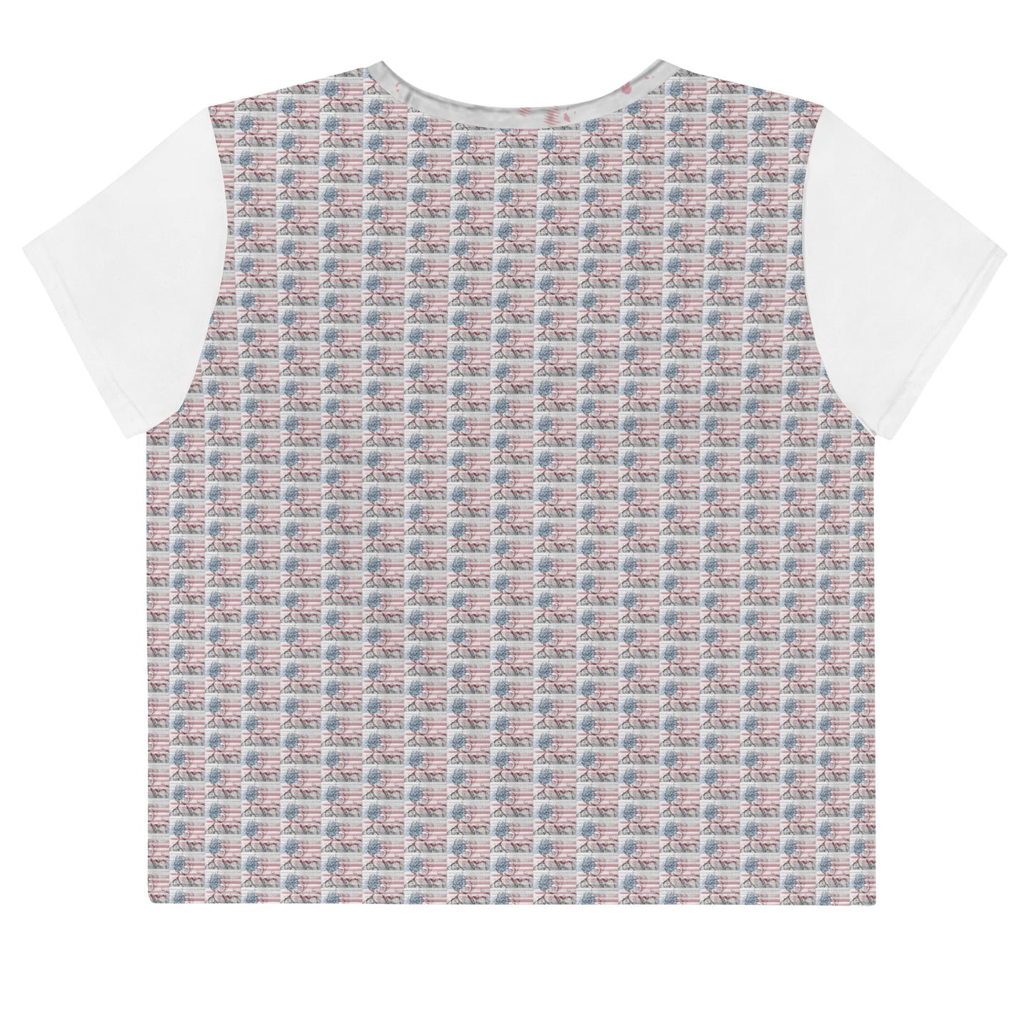 Angela Davis All-Over Print Crop T-Shirt - Souled Out World