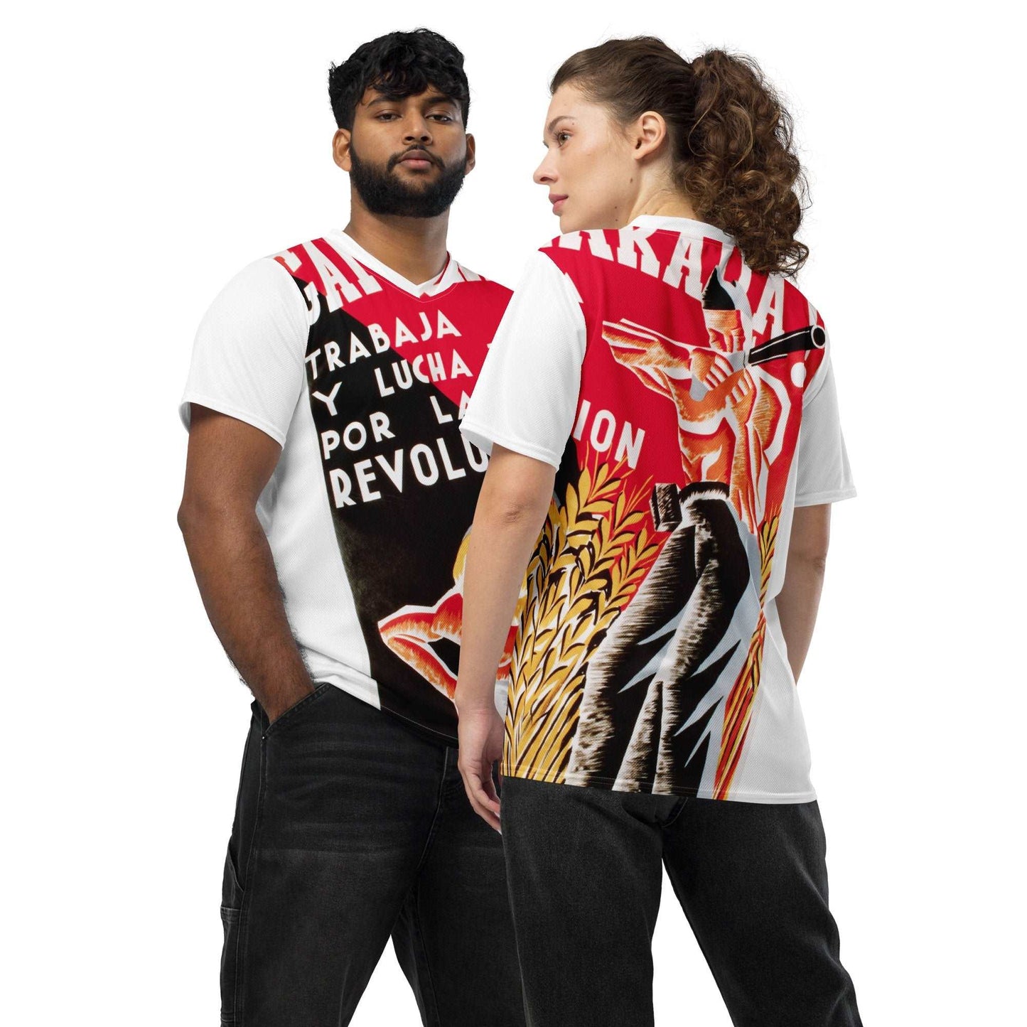 Camarada - Recycled unisex sports jersey - Souled Out World