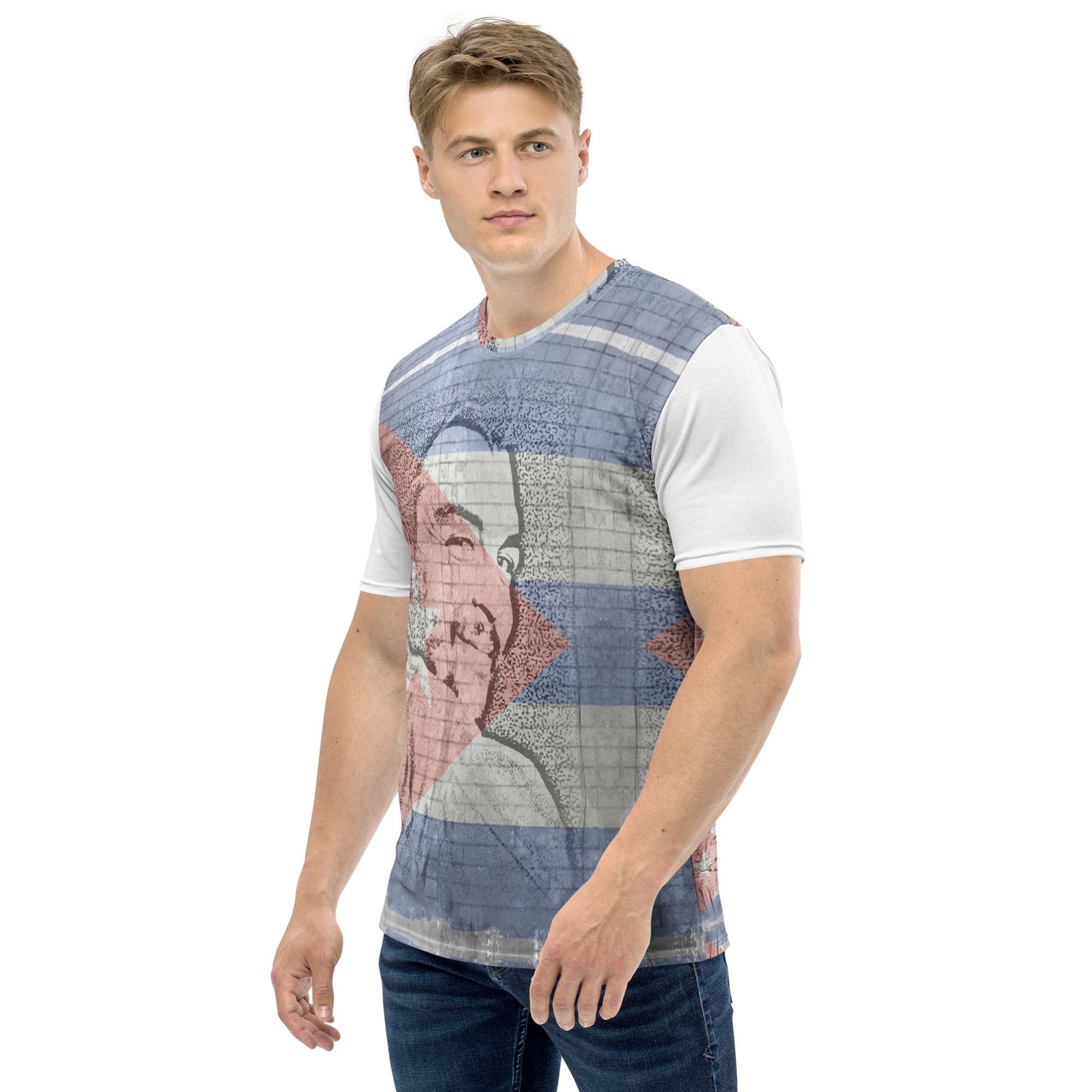 Che Guevara All-Over Print Men's Crew Neck T-Shirt - Souled Out World