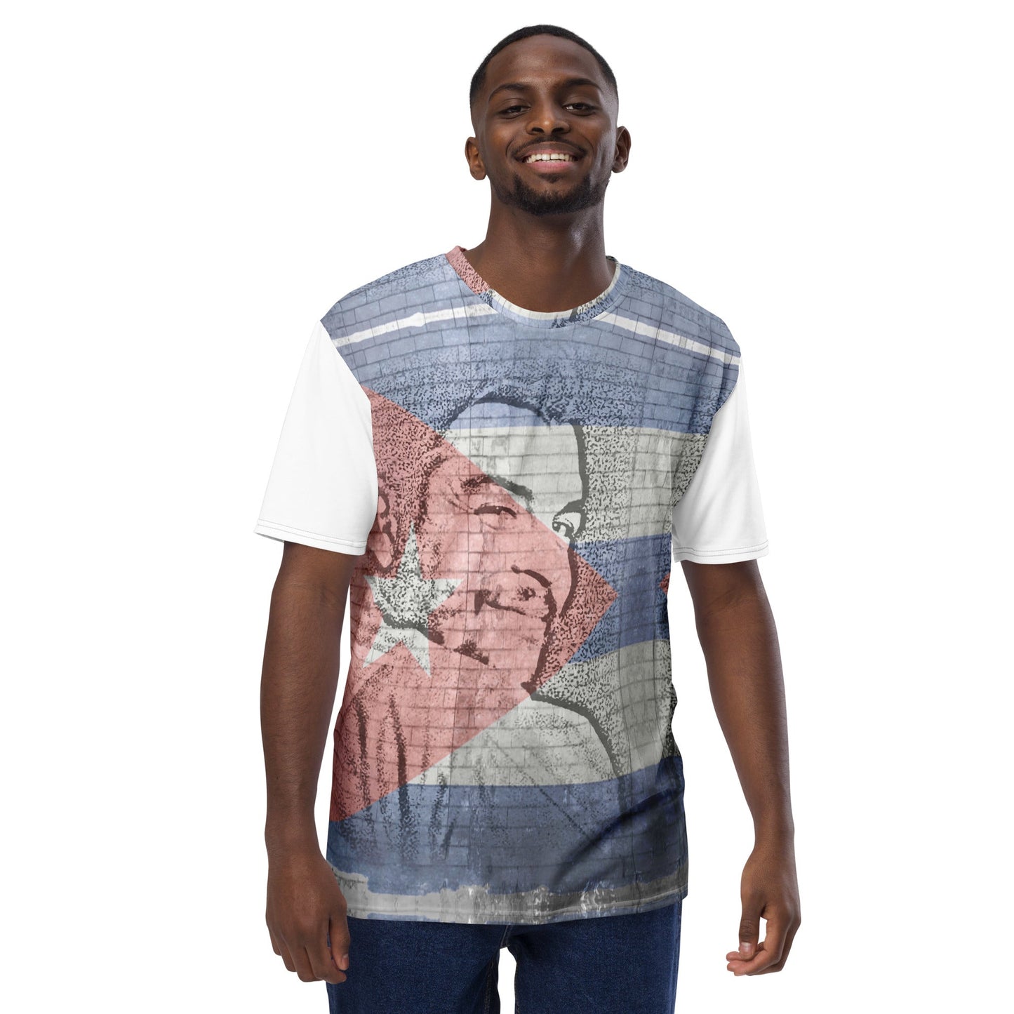 Che Guevara All-Over Print Men's Crew Neck T-Shirt - Souled Out World