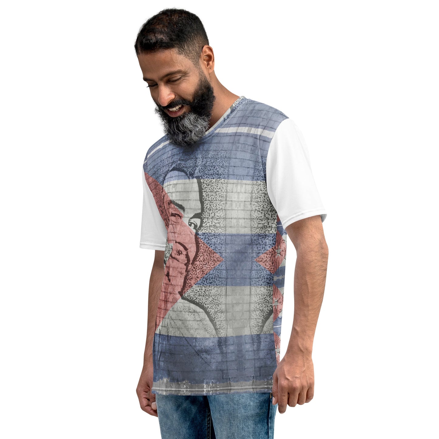 Che Guevara All-Over Print Men's Crew Neck T-Shirt - Souled Out World