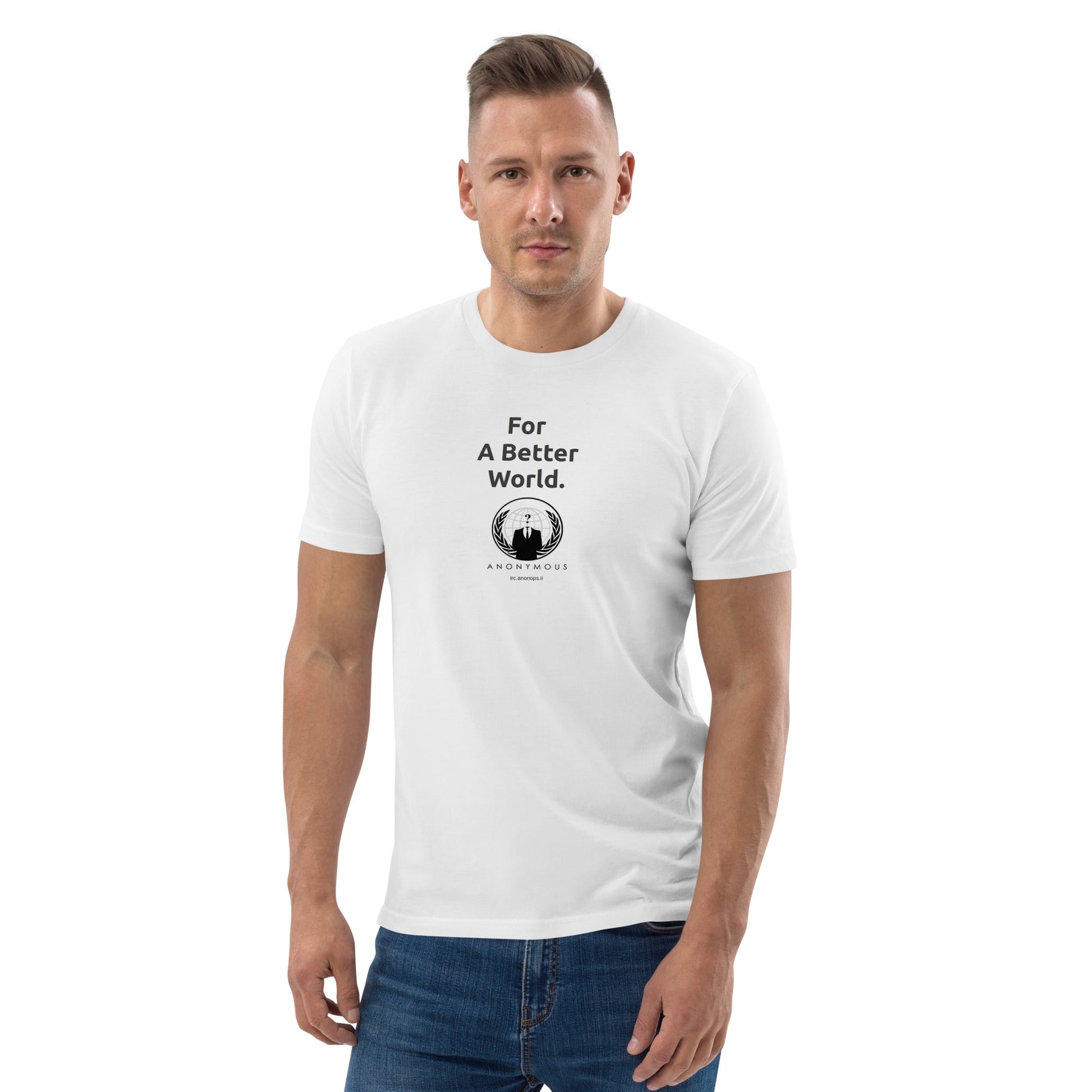 For a Better World - Unisex organic cotton t-shirt - Souled Out World