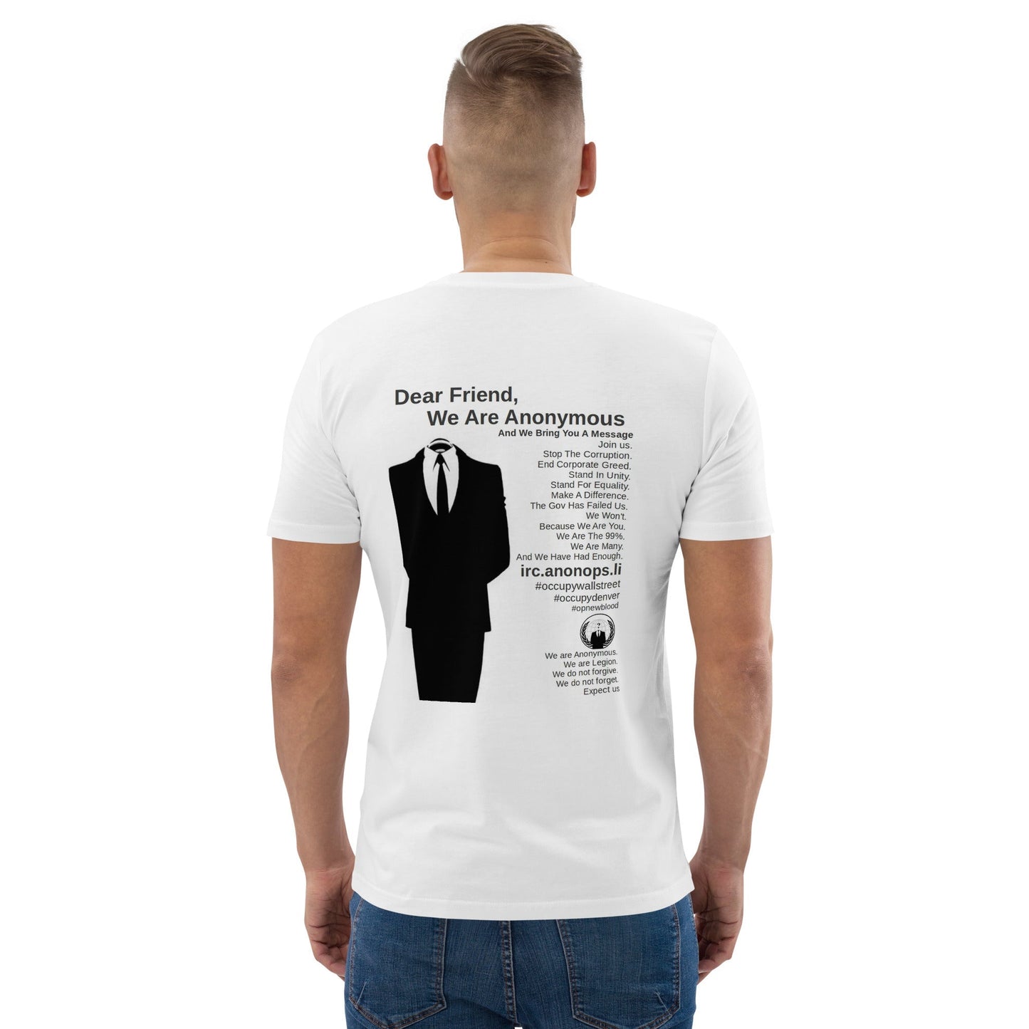 For a Better World - Unisex organic cotton t-shirt - Souled Out World