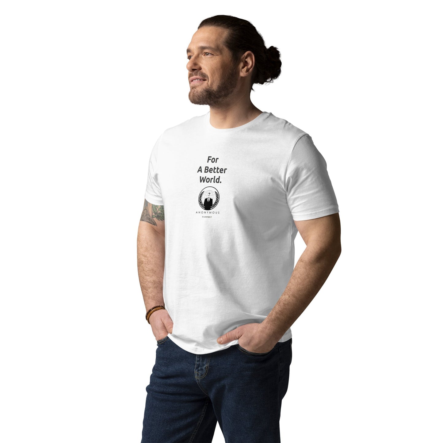For a Better World - Unisex organic cotton t-shirt - Souled Out World