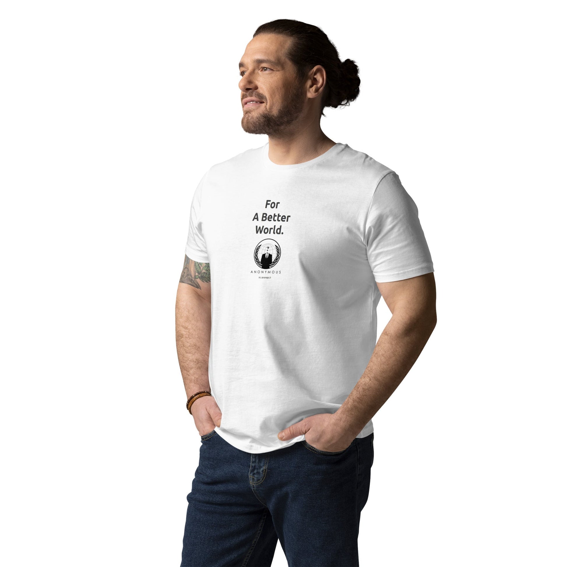 For a Better World - Unisex organic cotton t-shirt - Souled Out World