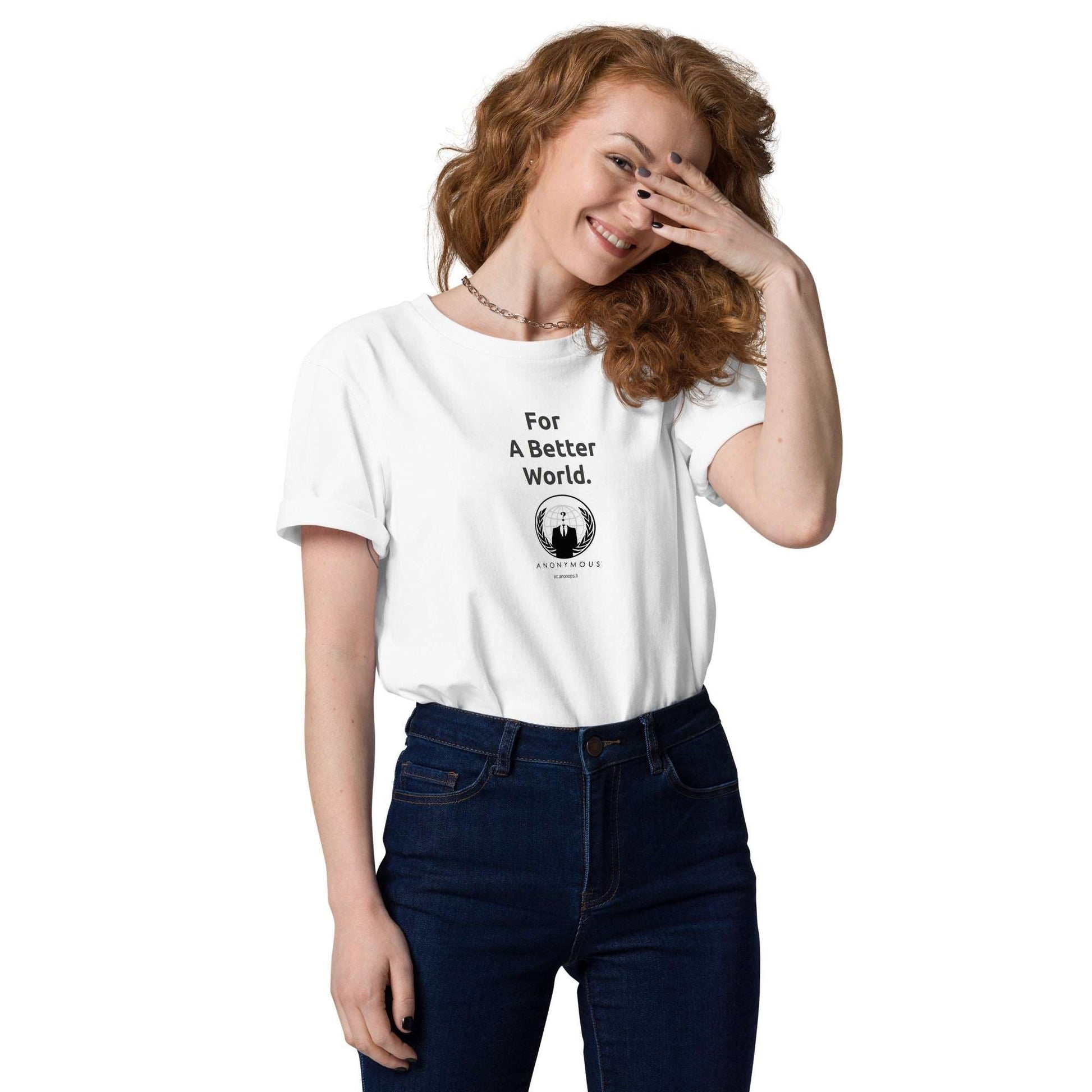 For a Better World - Unisex organic cotton t-shirt - Souled Out World