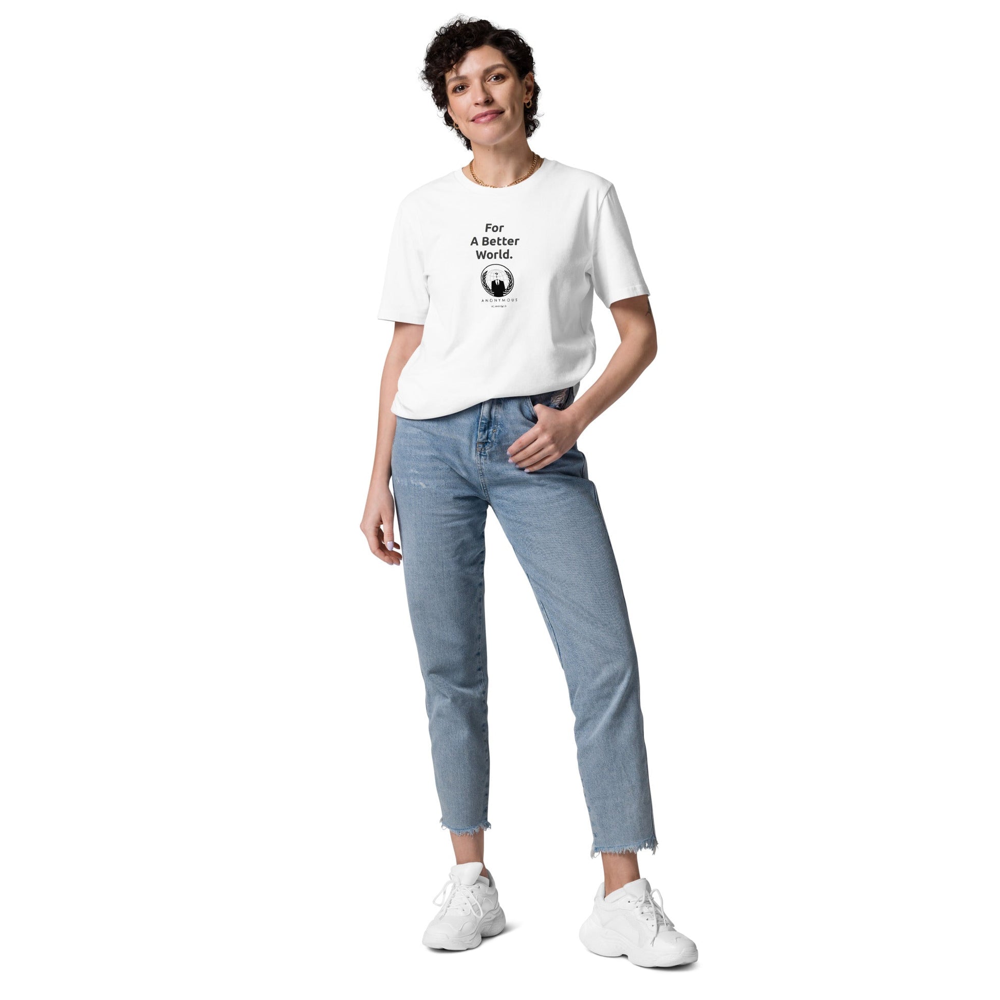 For a Better World - Unisex organic cotton t-shirt - Souled Out World