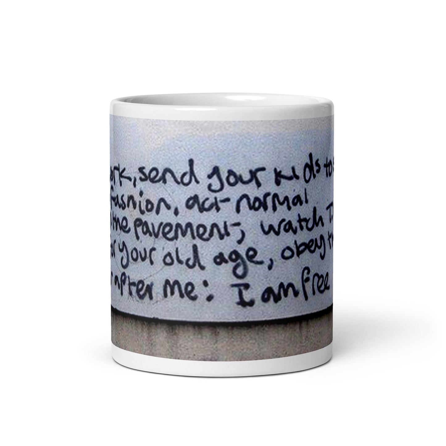 I am Free - glossy mug - Souled Out World