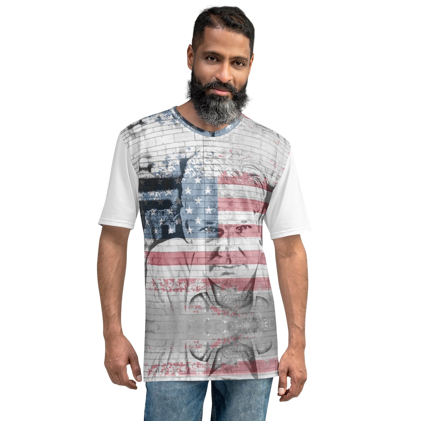 Julian Assange All-Over Print Men's Crew Neck T-Shirt - Souled Out World