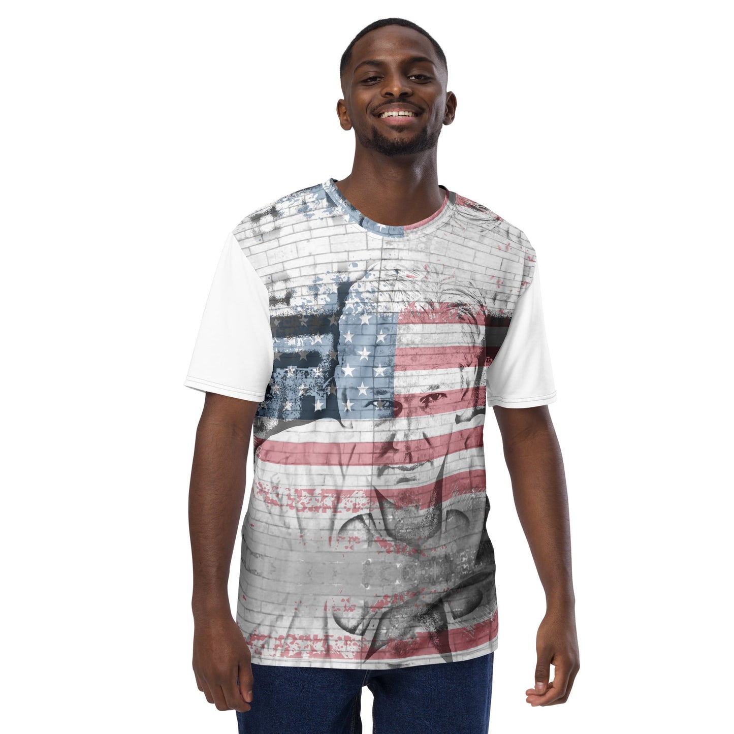Julian Assange All-Over Print Men's Crew Neck T-Shirt - Souled Out World