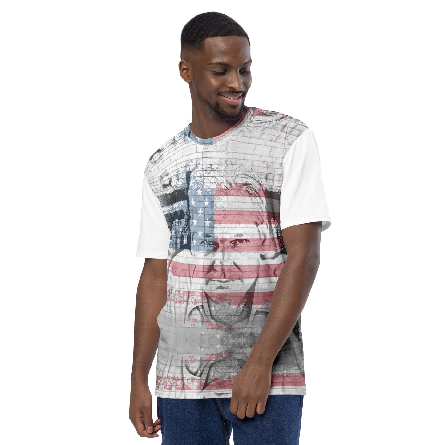 Julian Assange All-Over Print Men's Crew Neck T-Shirt - Souled Out World