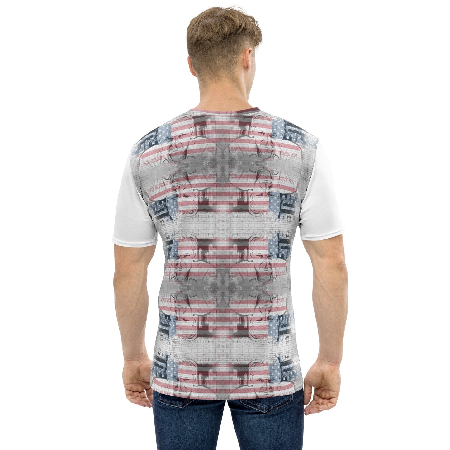 Julian Assange All-Over Print Men's Crew Neck T-Shirt - Souled Out World