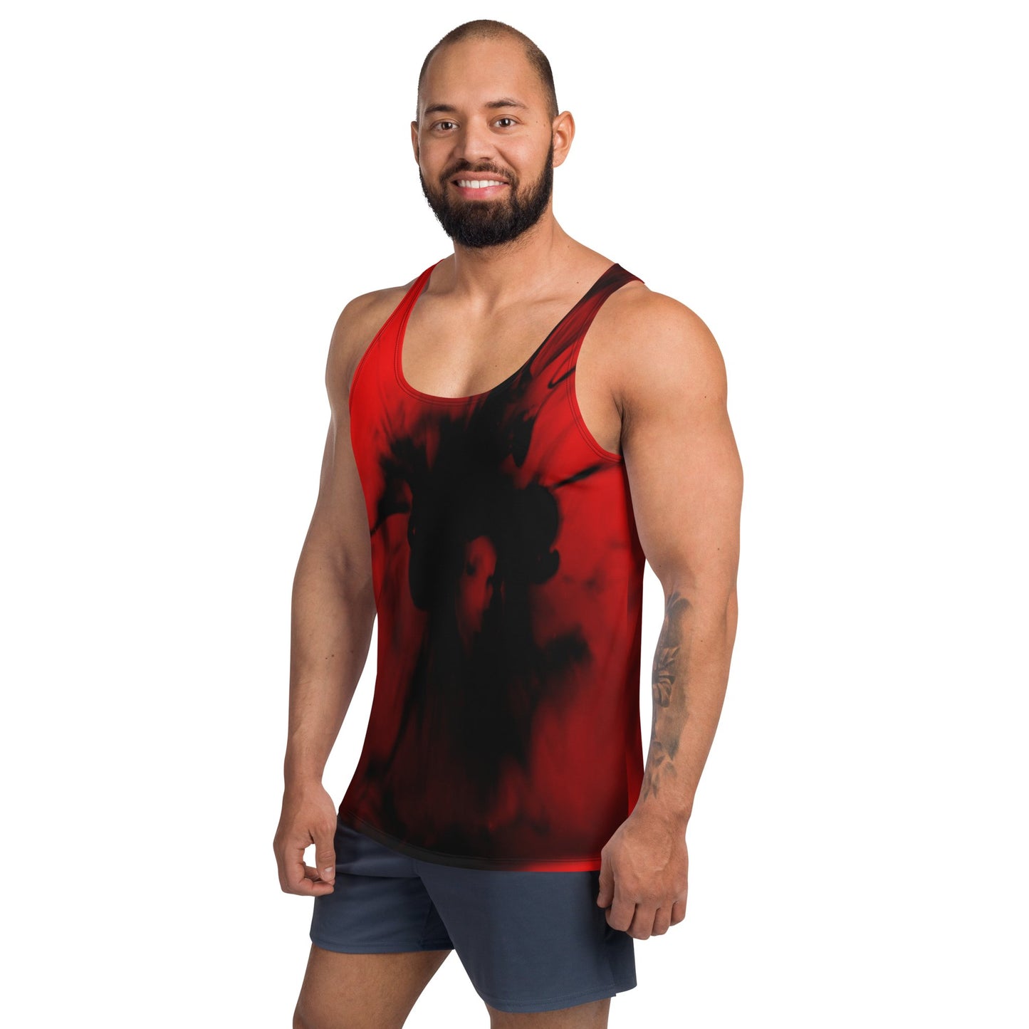 Loved by Ghosts - All-Over Print Men's Tank Top - Souled Out World