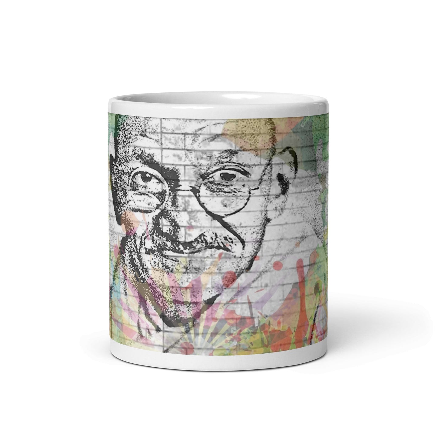 Mahatma Gandhi glossy mug - Souled Out World