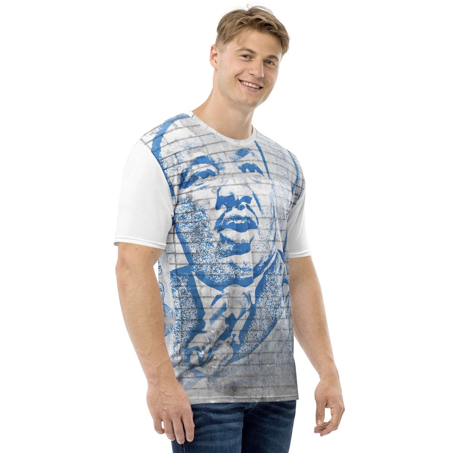 Martin Luther King Jr. All-Over Print Men's Crew Neck T-Shirt - Souled Out World