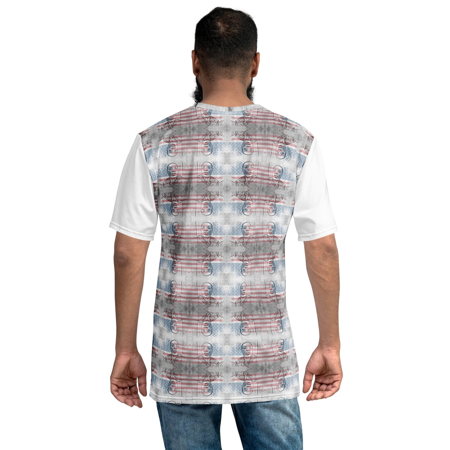Martin Luther King Jr. All-Over Print Men's Crew Neck T-Shirt - Souled Out World