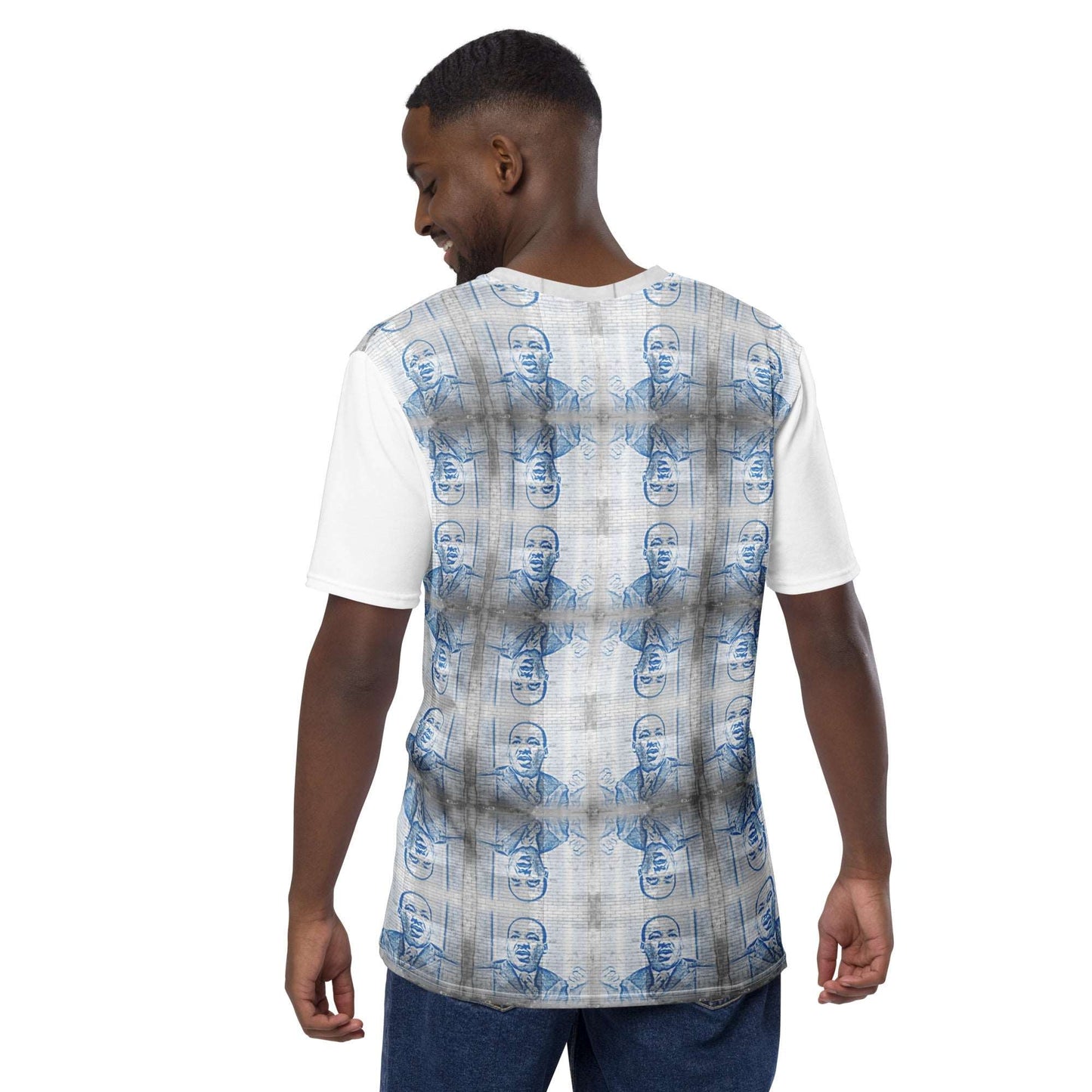 Martin Luther King Jr. All-Over Print Men's Crew Neck T-Shirt - Souled Out World