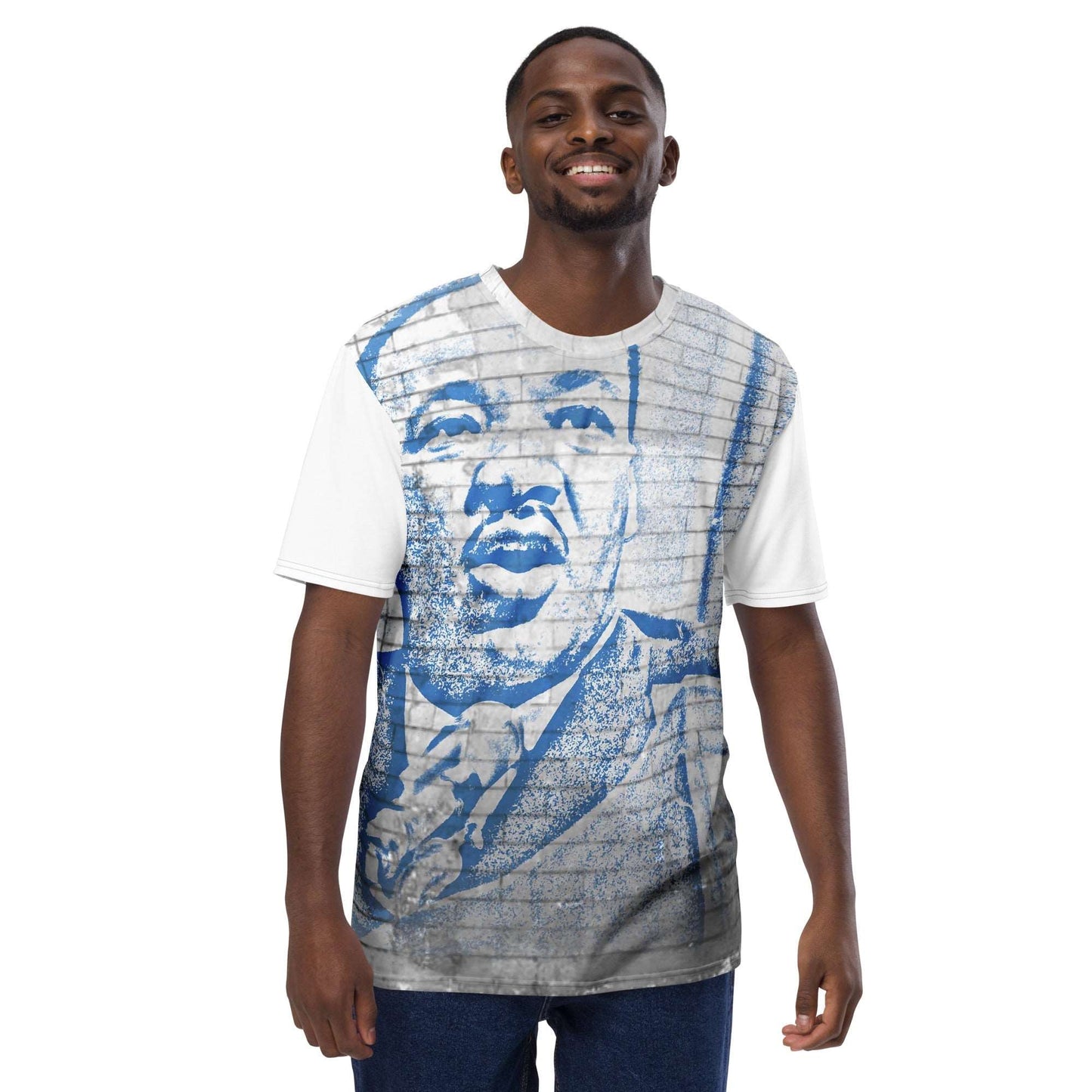 Martin Luther King Jr. All-Over Print Men's Crew Neck T-Shirt - Souled Out World