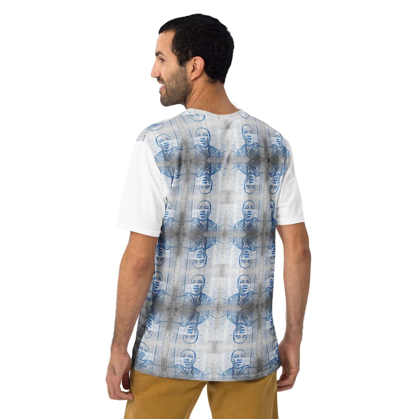 Martin Luther King Jr. All-Over Print Men's Crew Neck T-Shirt - Souled Out World