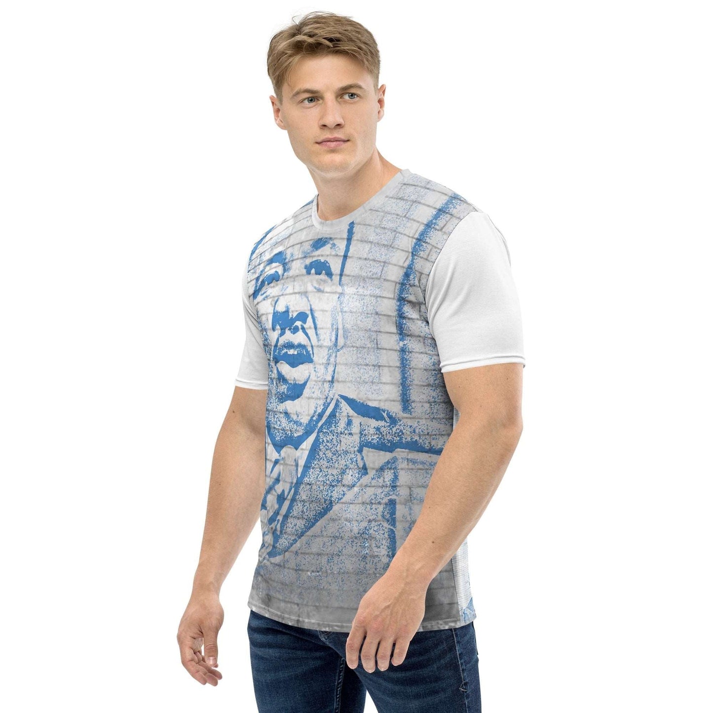 Martin Luther King Jr. All-Over Print Men's Crew Neck T-Shirt - Souled Out World