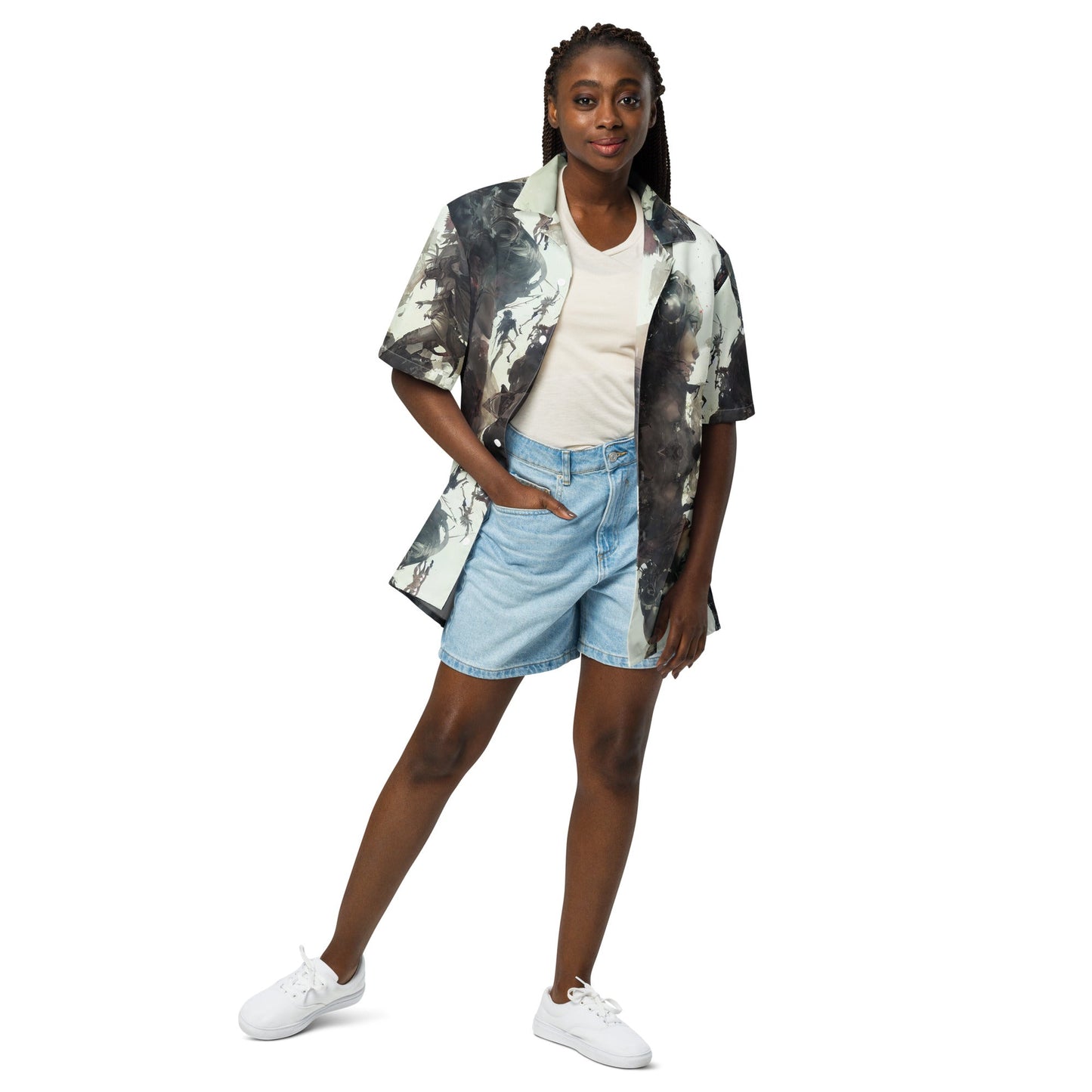 Salome Unisex button shirt - Souled Out World