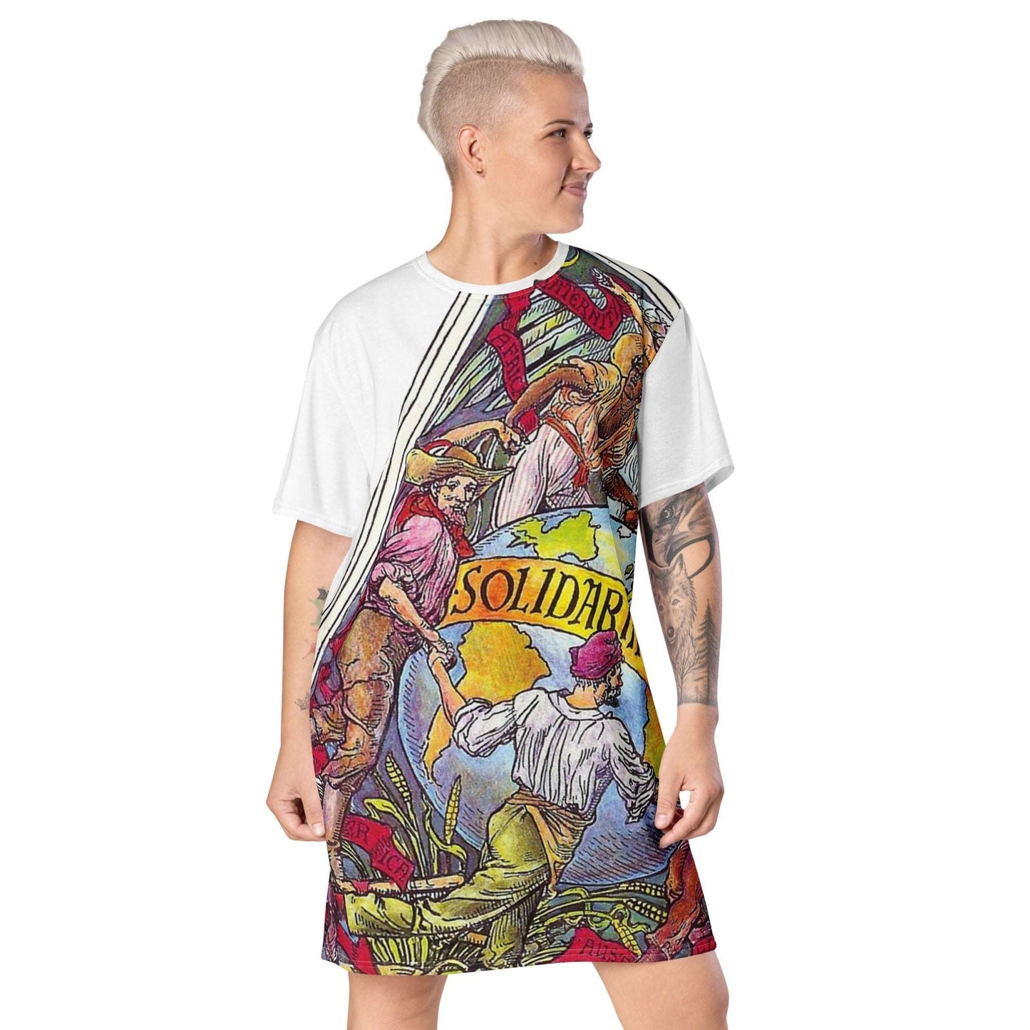 Solidarity - All-Over Print Dress - Souled Out World