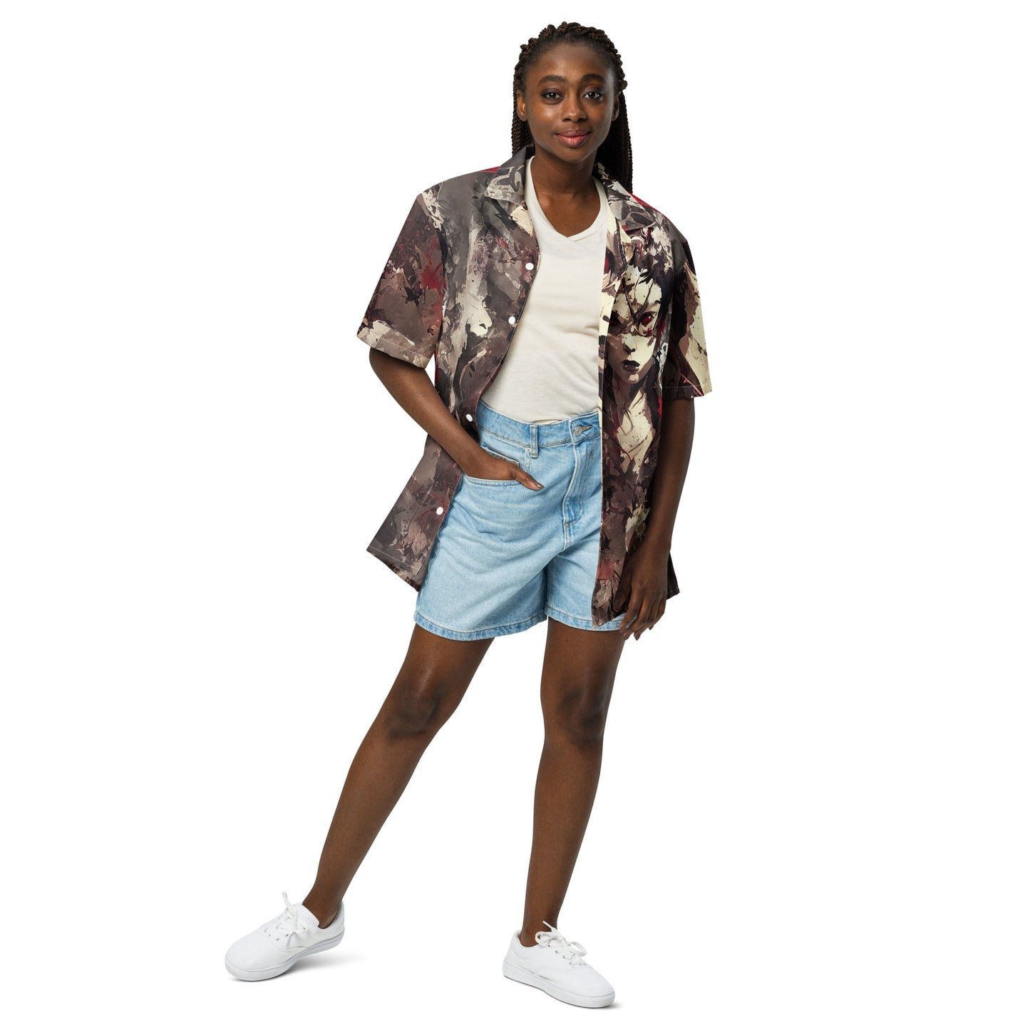 Zhora Unisex button shirt - Souled Out World