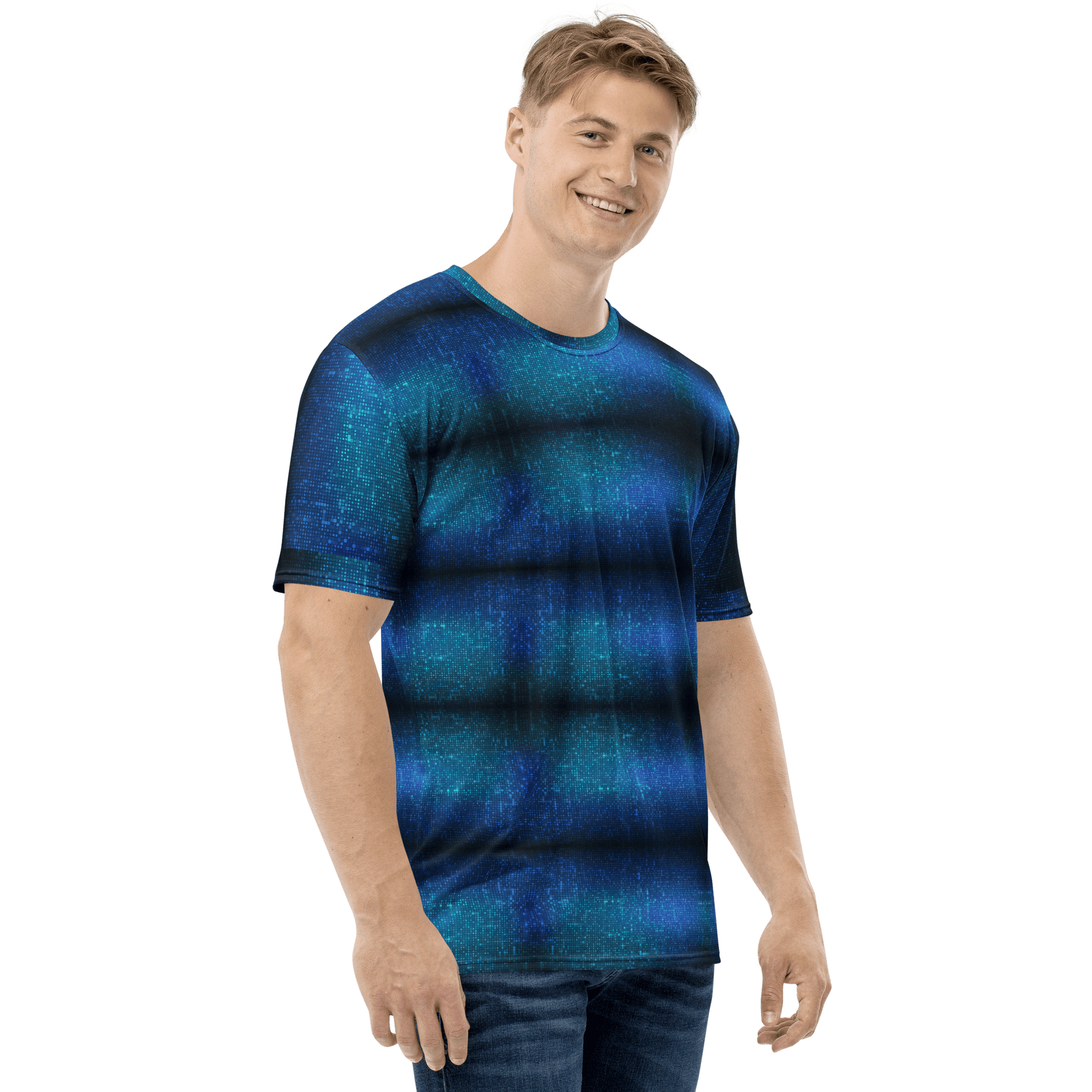 Binary Code - All - Over Print Men's T-Shirt - Souled Out World