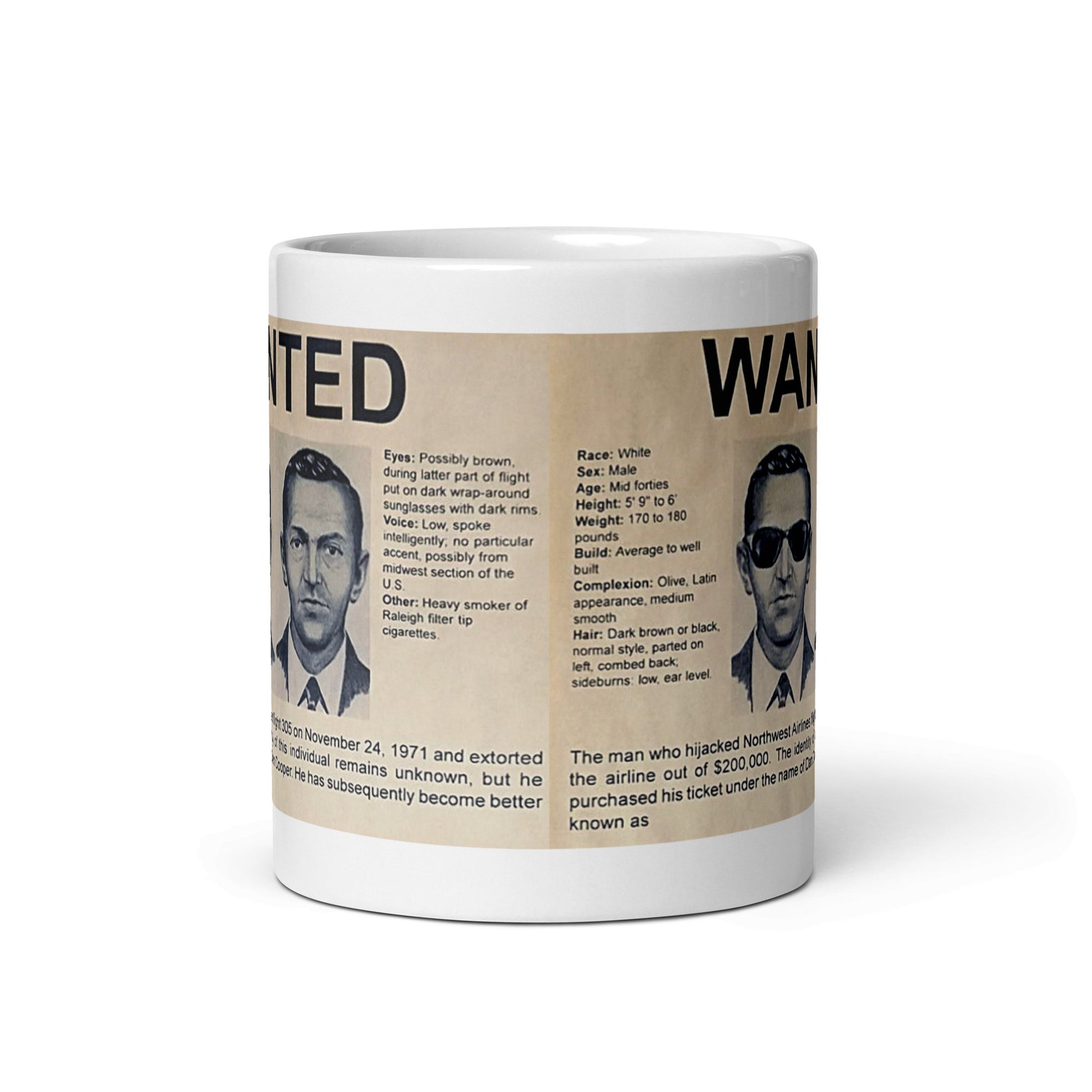 D. B. Cooper - glossy mug - Souled Out World