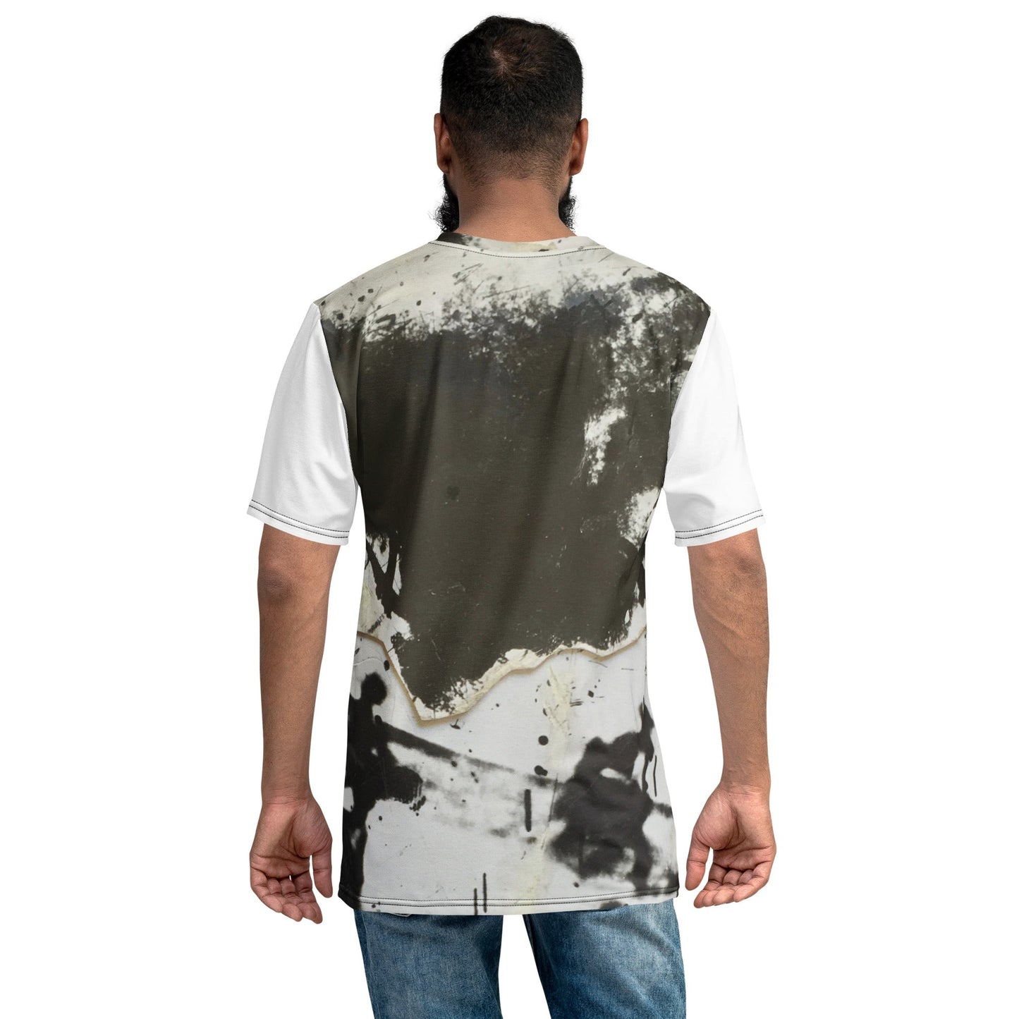 Destruction Lines - All - Over Print Men's Crew Neck T-Shirt - Souled Out World