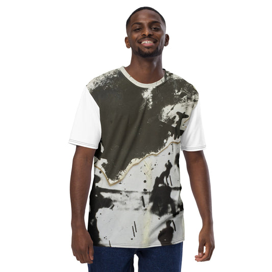 Destruction Lines - All - Over Print Men's Crew Neck T-Shirt - Souled Out World