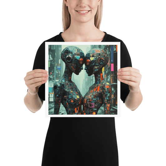 Electric Love Print on Premium Matte Paper - Souled Out World