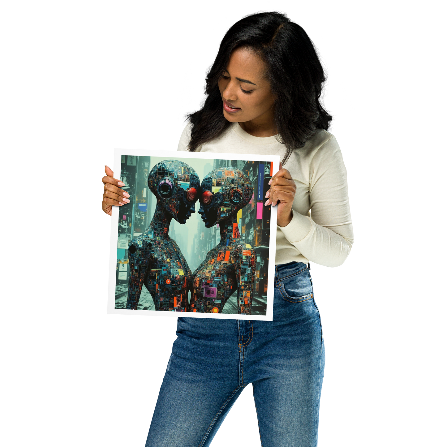 Electric Love Print on Premium Matte Paper - Souled Out World
