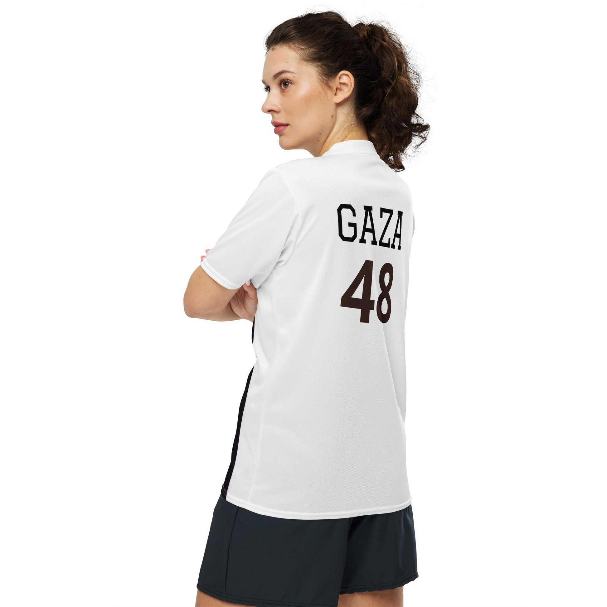 Gaza Strip - Recycled unisex sports jersey - Souled Out World