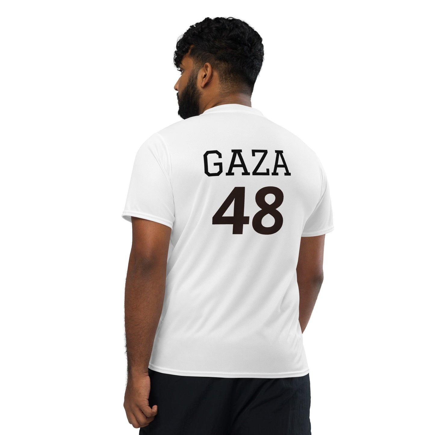 Gaza Strip - Recycled unisex sports jersey - Souled Out World