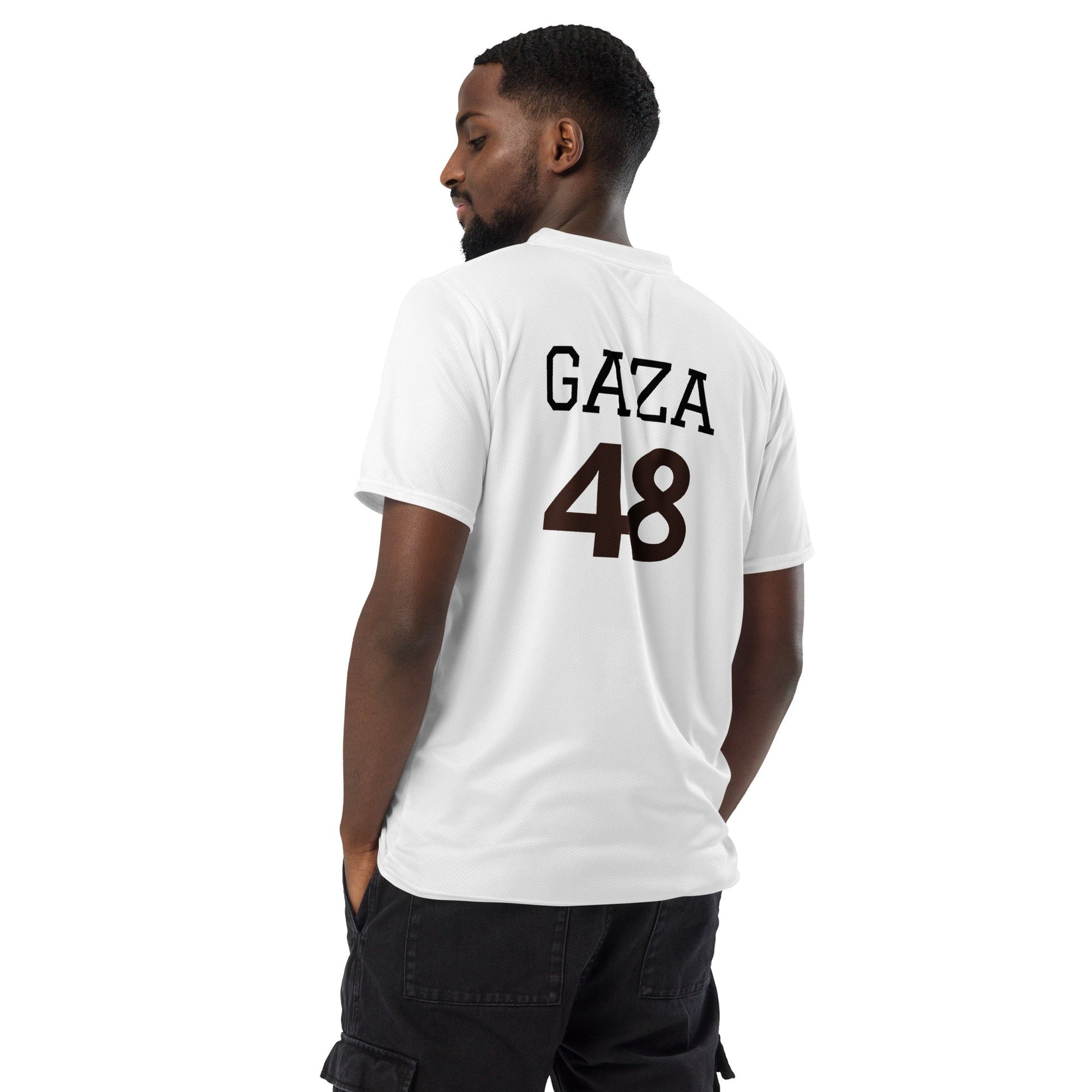 Gaza Strip - Recycled unisex sports jersey - Souled Out World