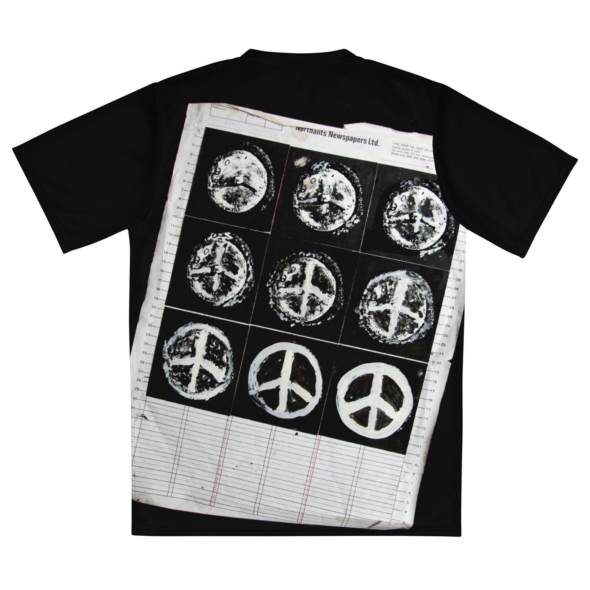 Hiroshima Clock - Recycled unisex sports jersey - Souled Out World