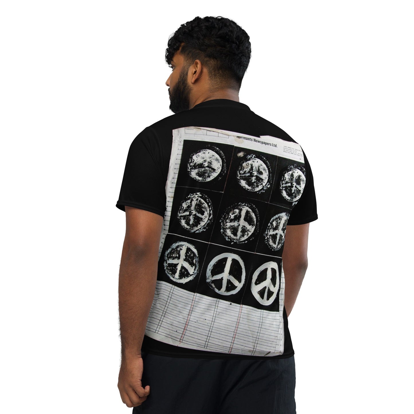 Hiroshima Clock - Recycled unisex sports jersey - Souled Out World