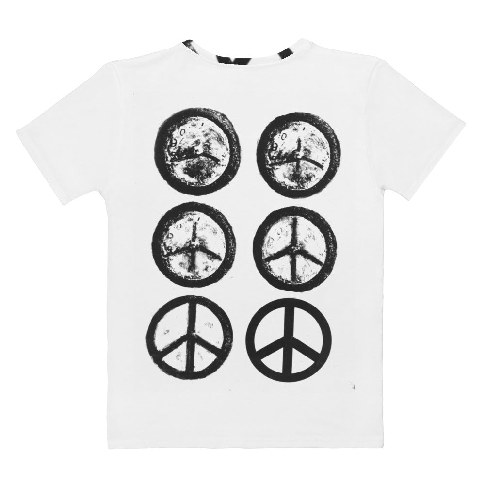 Hiroshima Clock - White All - Over Print Women's T-shirt - Souled Out World