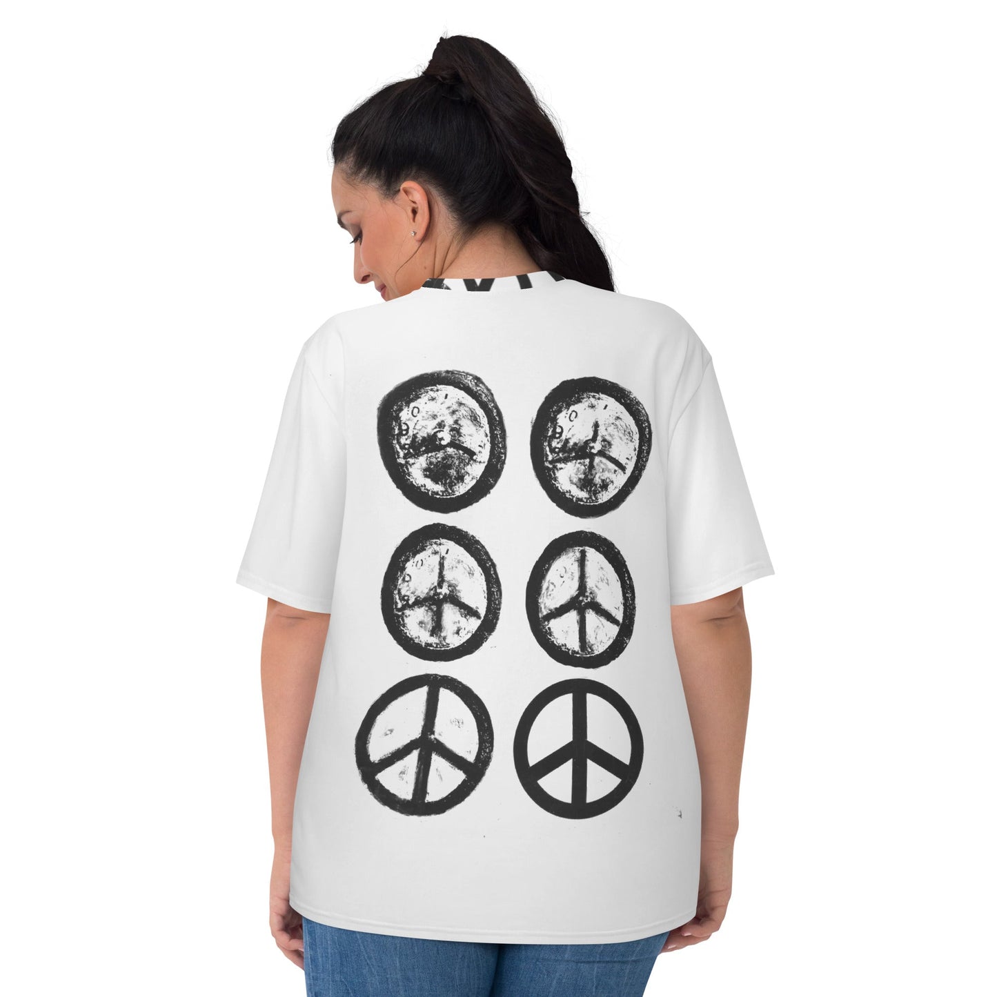 Hiroshima Clock - White All - Over Print Women's T-shirt - Souled Out World