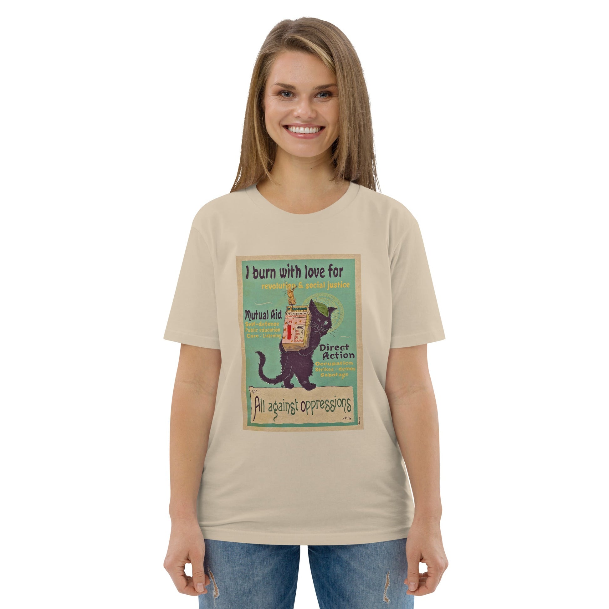 I Burn With Love - Unisex organic cotton t-shirt - Souled Out World