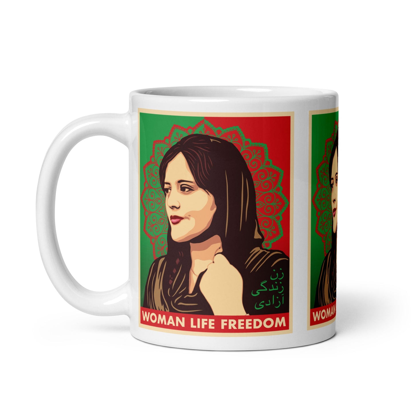 Mahsa Amini - glossy mug - Souled Out World