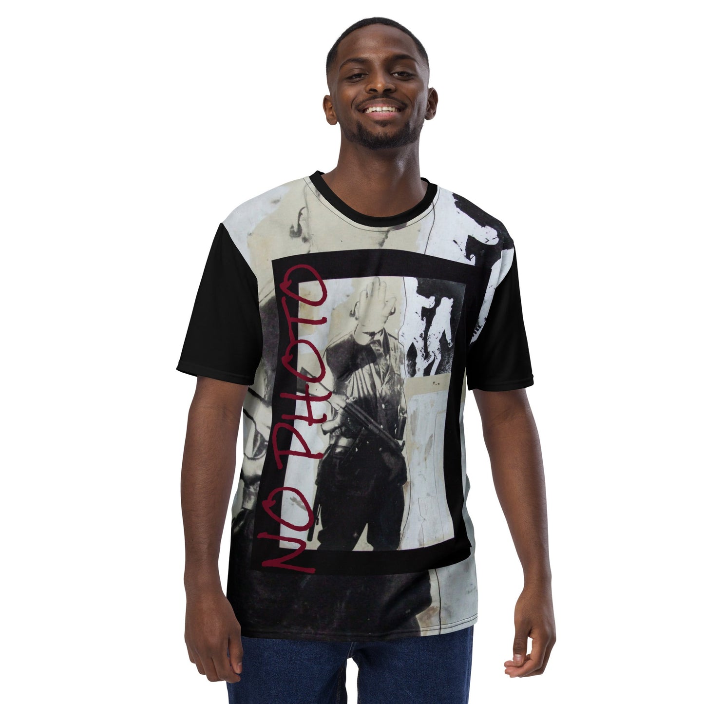 No Photo - All - Over Print Men's Crew Neck T-Shirt - Souled Out World